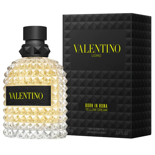 BORN IN ROMA YELLOW DREAM BY VALENTINO UOMO 3.4OZ/100ML EDP